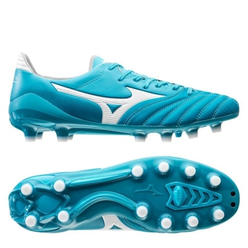 Mizuno Morelia Neo II MD FG Inazuma - Turquoise/White